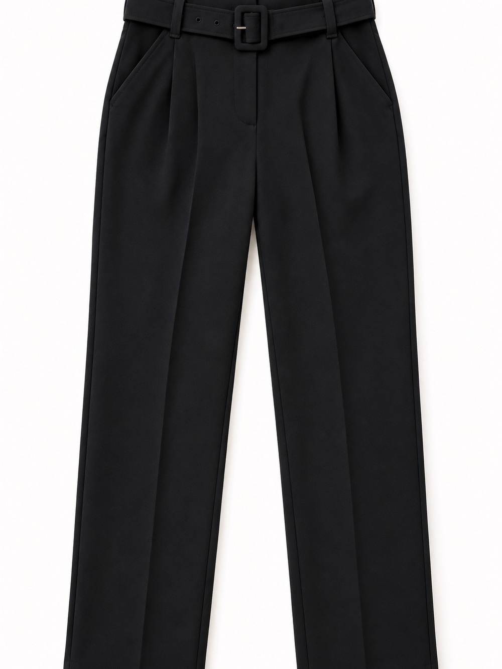Aritzia Babaton Encore Belted High-Rise Pants – Black – Size 6